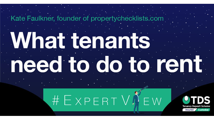 image saying What tenants need to do to rent