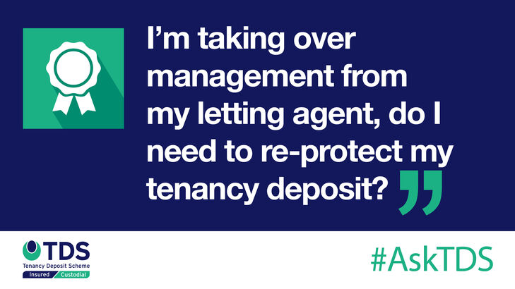 AskTDS blog image - Do I need to re-protect my deposit?
