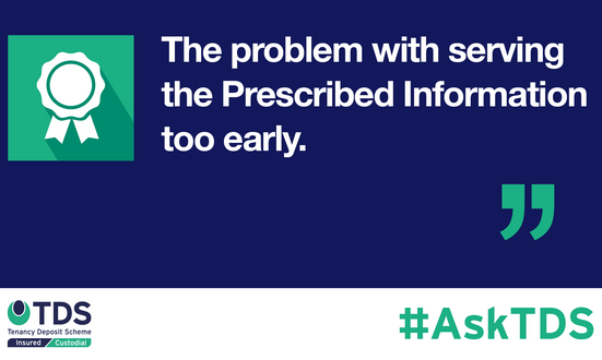 #AskTDS The Problem with Serving Prescribed Information Too Early