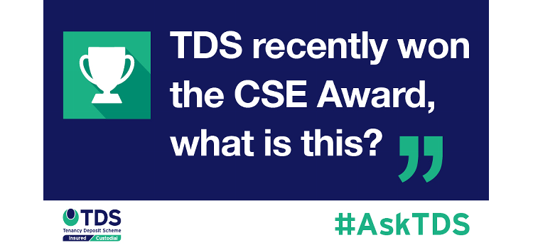 TDS recently won the CSE Award - blog image