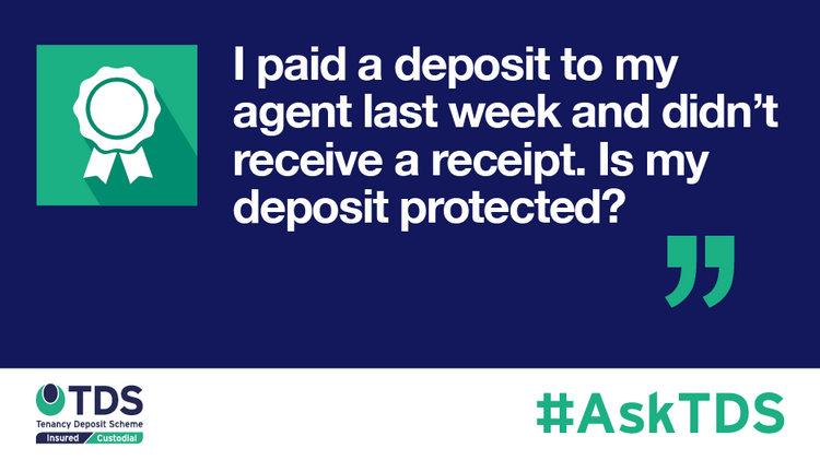 AskTDS blog image - Is my deposit protected?
