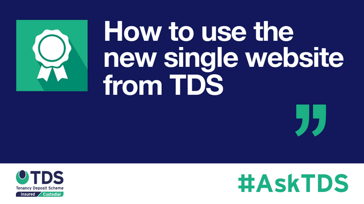 AskTDS blog graphic - How to use the new single site from TDS