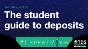 Image saying: The student guide to deposits